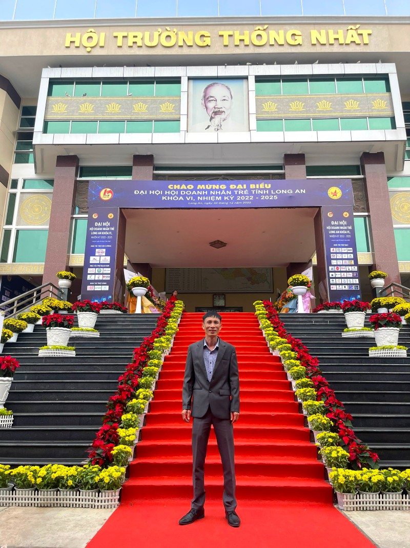 Ông Nguyễn Văn Hậu - Giám đốc Nha khoa An Phước tham dự Đại hội Hội doanh nhân trẻ Long An nhiệm kỳ VI