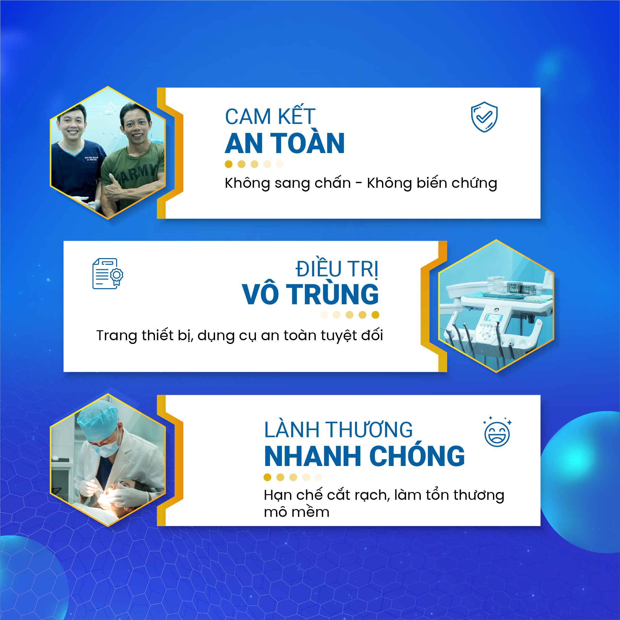 Ưu đãi đang diễn ra QUY TRÌNH AN TOÀN