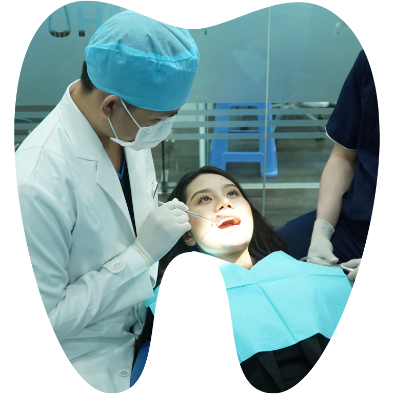 Tiến hành niềng răng