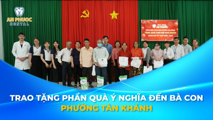 An Phước sẻ chia cùng những hộ dân khó khăn Phường Tân Khánh