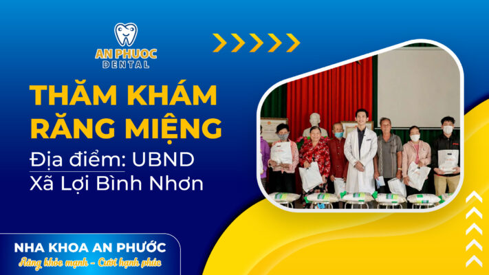 Hành trình thăm khám sức khoẻ răng miệng tại xã Lợi Bình Nhơn