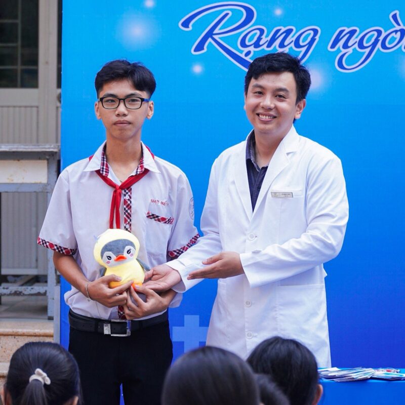 THCS Khánh Hậu - Lần đầu đồng hành cùng hành trình chăm sóc nụ cười Chia sẻ nha khoa học đường - thcs Khánh Hậu - 2