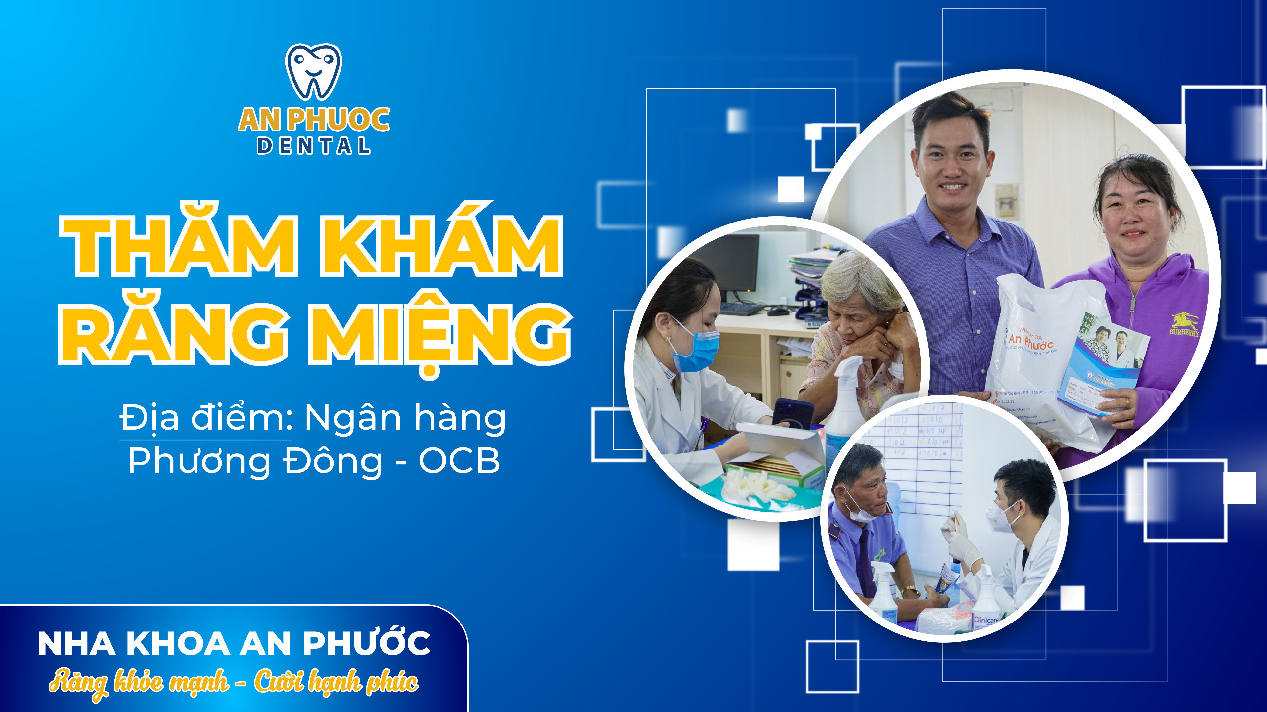 Thăm khám sức khoẻ răng miệng tại Ngân hàng Phương Đông OCB