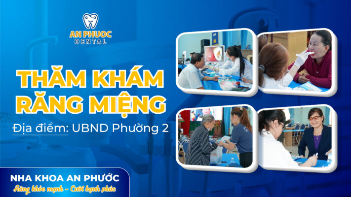 Thăm khám răng miệng tại UBND Phường 2