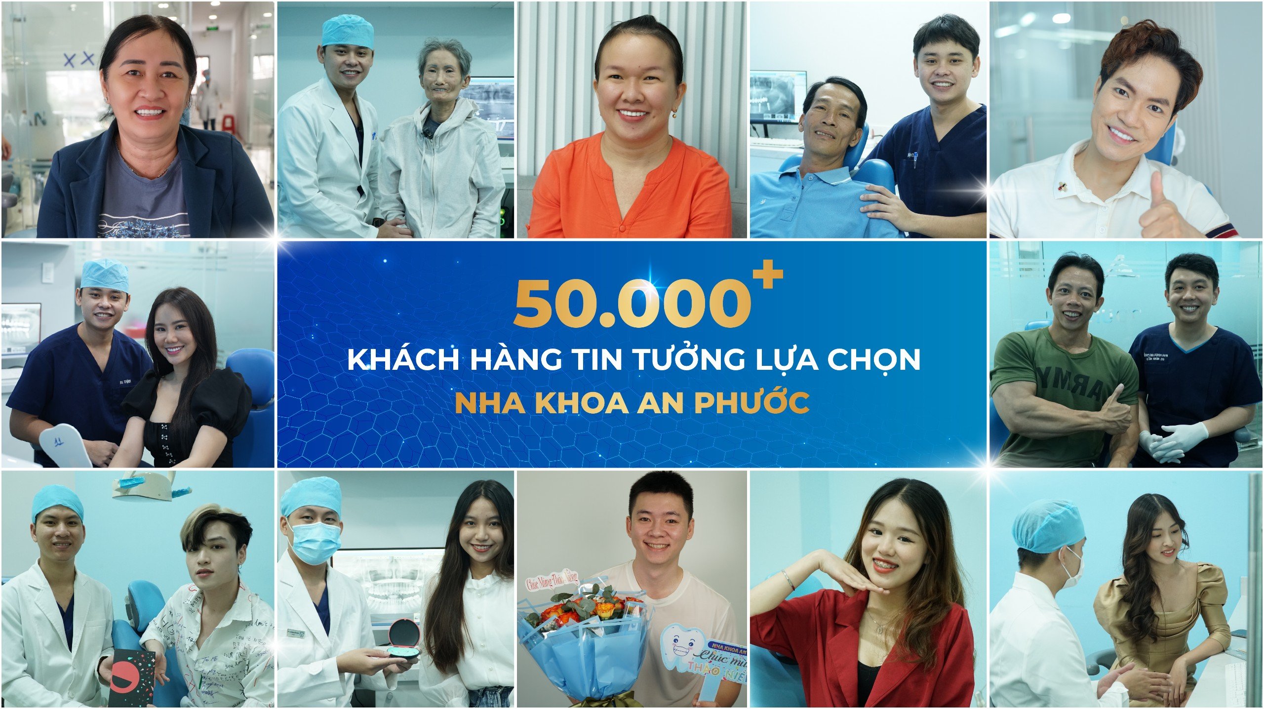 Ưu đãi đang diễn ra Hơn 50000 khách hàng tin tưởng lựa chọn nha khoa An Phước