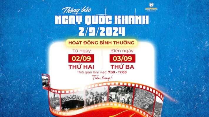 Nha khoa An Phước phục vụ xuyên lễ Quốc Khánh 2.9