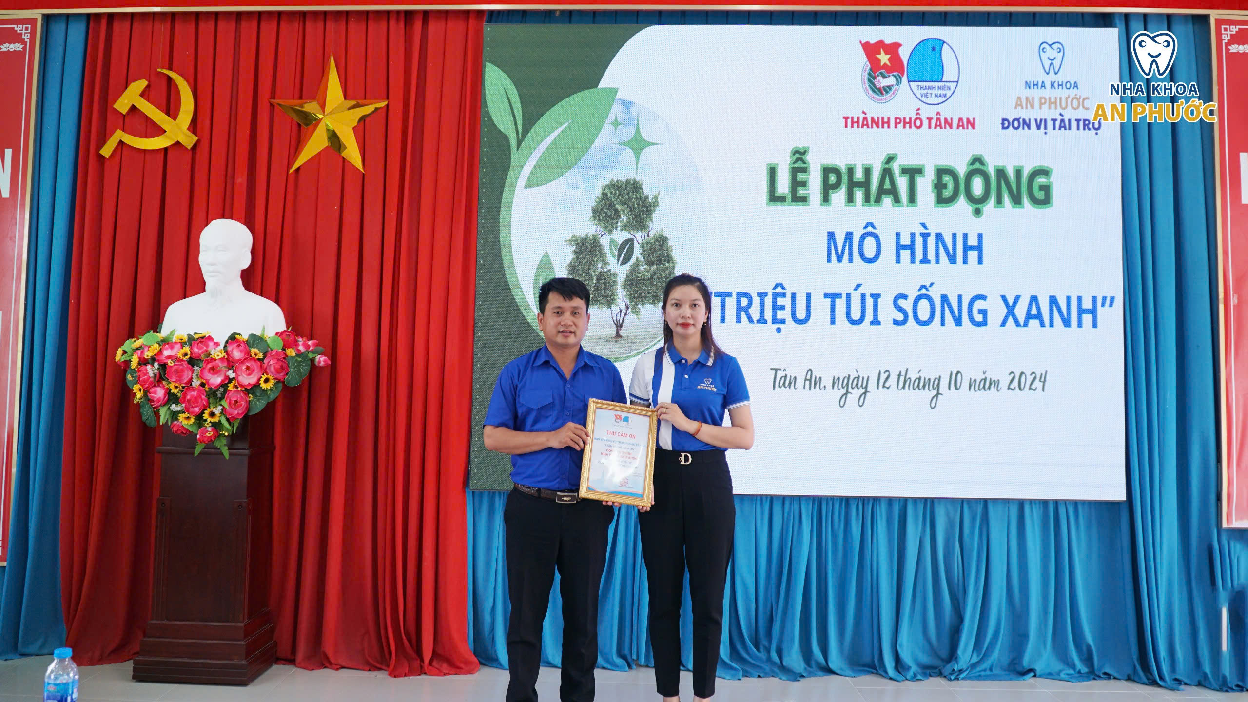 An Phước đồng hành cùng Lễ phát động mô hình "Triệu túi sống xanh" An Phước đồng hành cùng Lễ phát động mô hình “Triệu túi sống xanh”