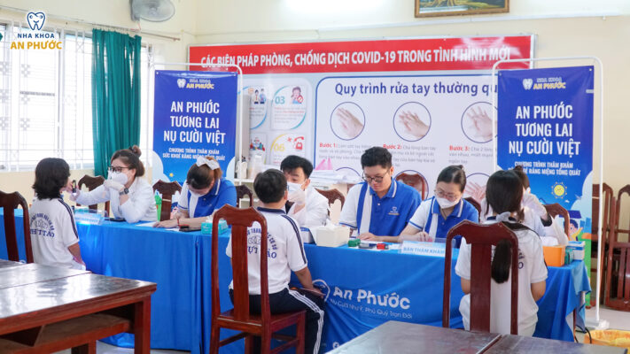 Lan tỏa nụ cười khỏe mạnh tại THCS Nhựt Tảo