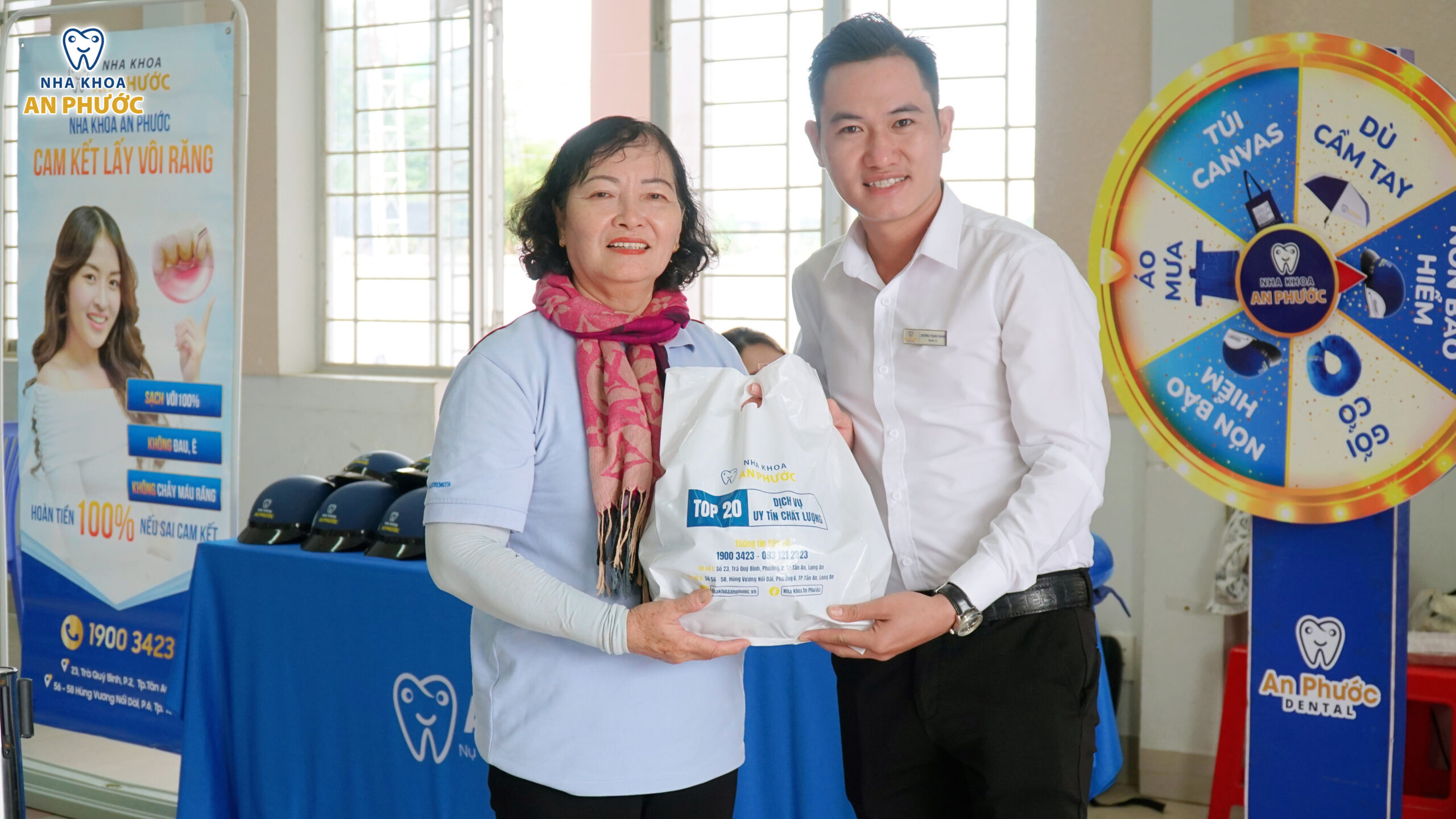 Người dân Phường 5 khám sức khoẻ răng miệng, sẵn sàng đón Tết 2025 An Phước rất hân hạnh khi được đồng hành cùng sức khoẻ răng miệng của những người dân trong cộng đồng