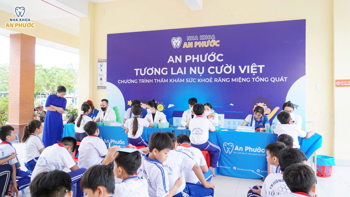 Đồng hành chăm sóc răng miệng cùng những mầm non Trường Tiểu học Võ Thị Sáu Thăm khám Nha khoa học đường Trường Tiểu học Võ Thị Sáu - 5