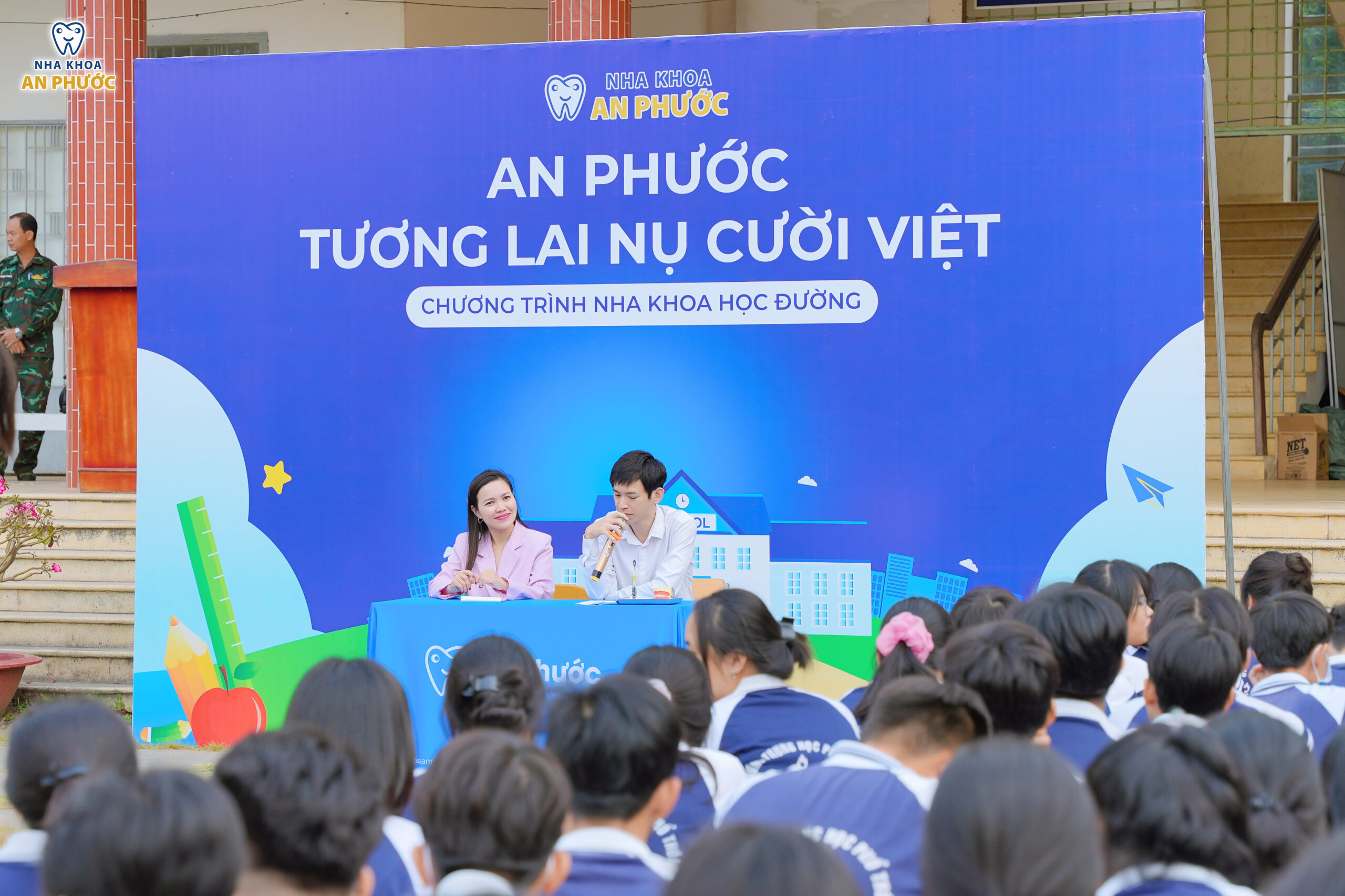 Chia sẻ kiến thức răng miệng tại Trường THPT Thủ Thừa