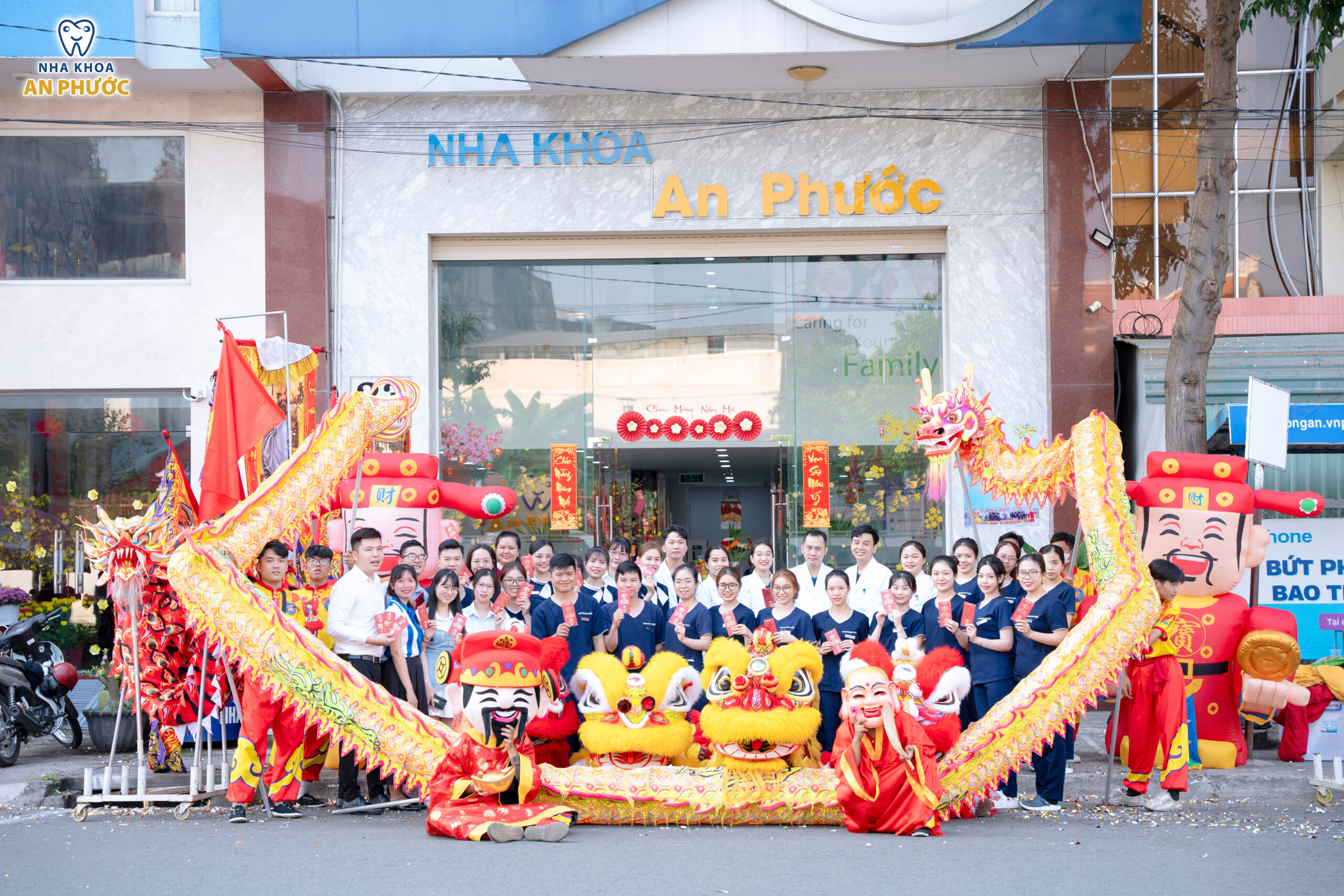 Rộn ràng không khí khai trương đầu năm 2025 tại Nha khoa An Phước Nha khoa An Phước - Mừng khai trương năm mới 2025