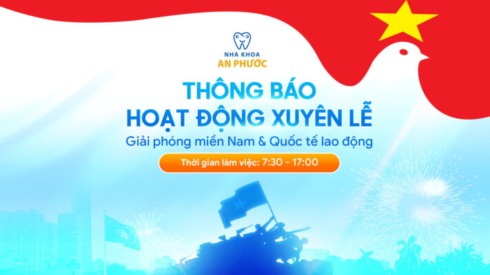 Thông báo Hoạt động xuyên lễ Ngày 30.4 và Ngày 1.5