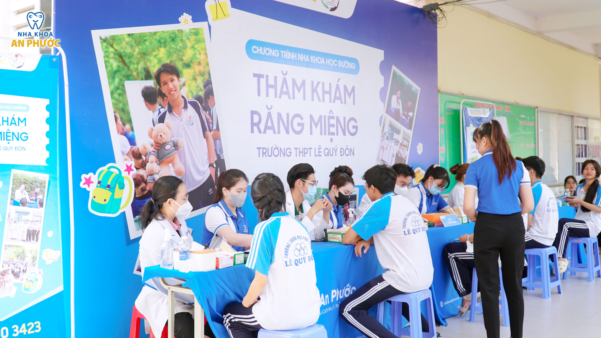Thăm khám tầm soát sức khoẻ răng miệng - Trường THPT Lê Quý Đôn