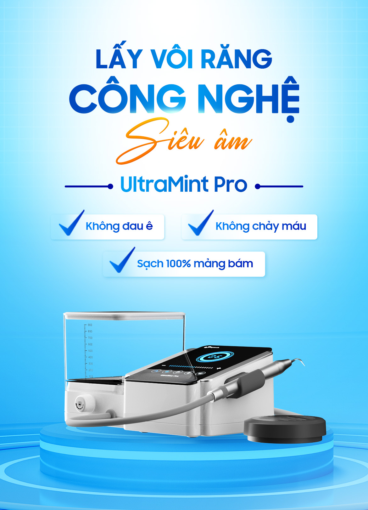 Lấy vôi răng công nghệ sóng siêu âm tại Nha khoa An Phước