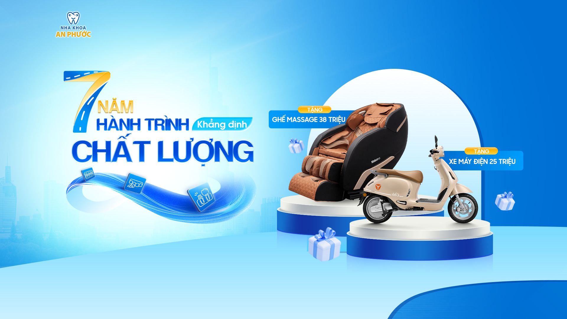 Đánh dấu 7 năm hành trình - Ngập tràn ưu đãi Chương trình tri ân 7 năm thành lập
