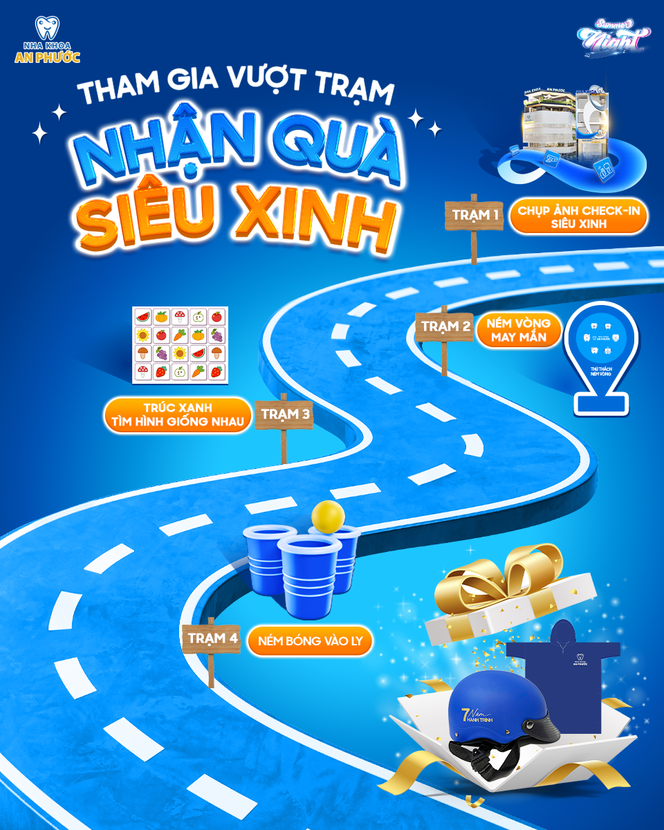 Thông báo sự kiện đêm nhạc Summer Night 2025 Tham gia vượt trạm - Nhận quà siêu xinh