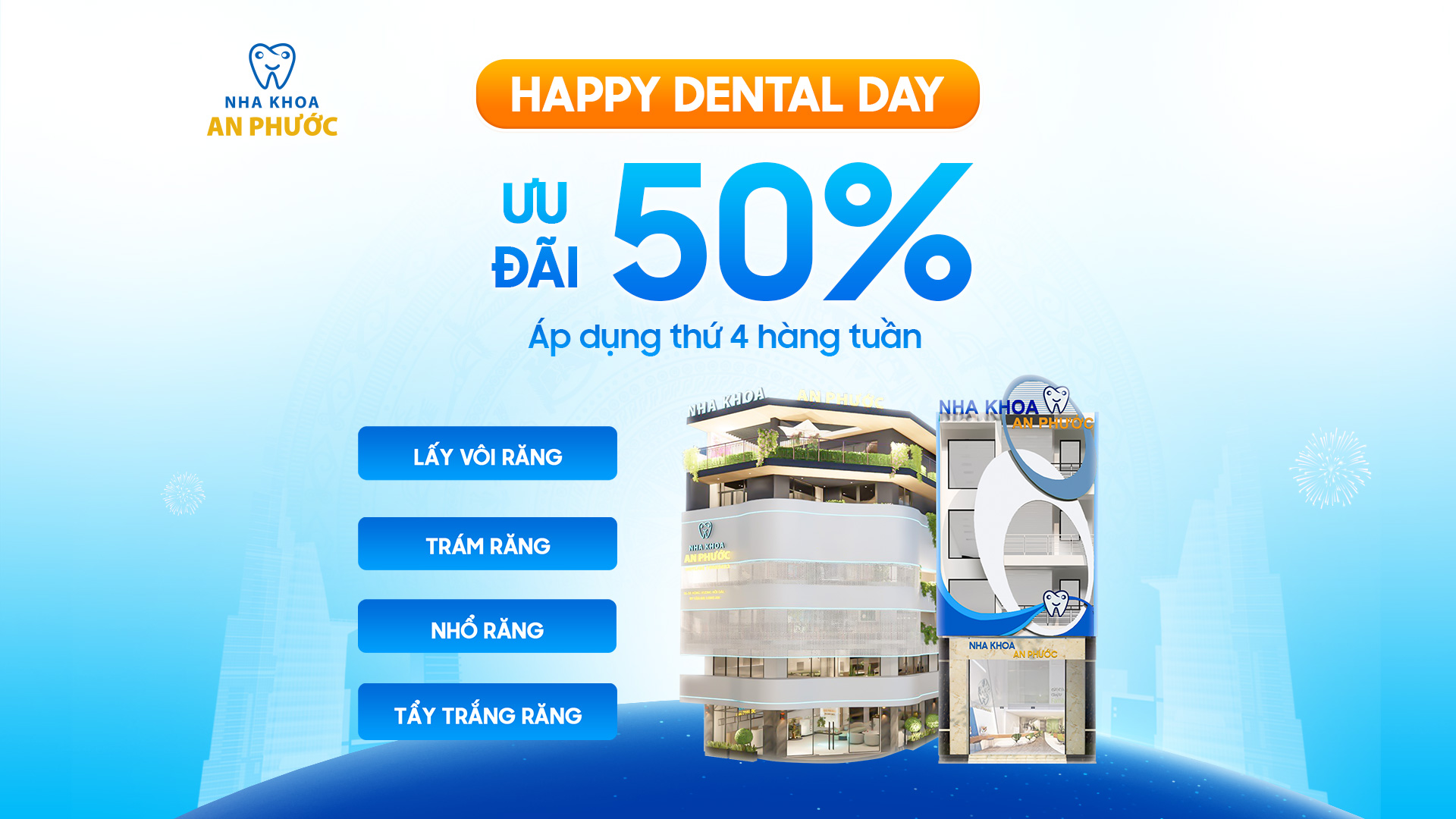 Ưu đãi đang diễn ra Happy Dental Day thang 10 Tháng 10 23, 2025