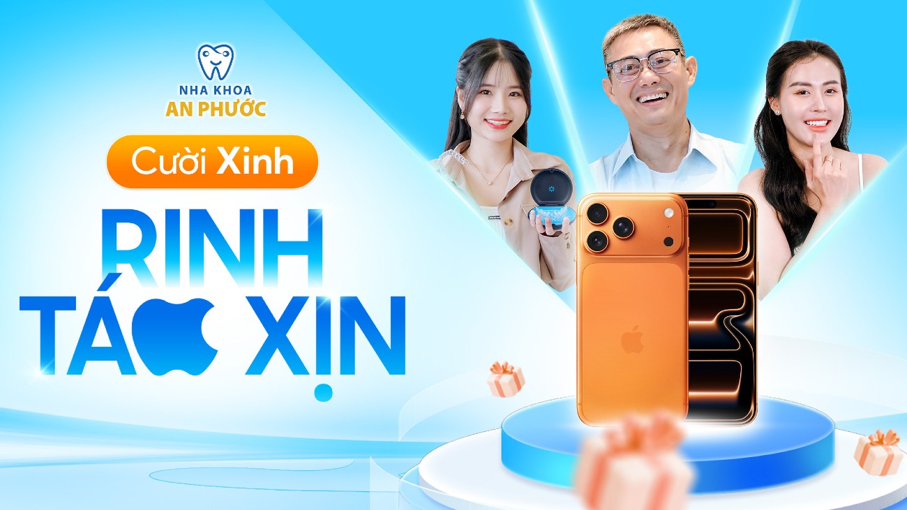 Chương trình "Cười xinh - Rinh táo xịn": Duy nhất tháng 10