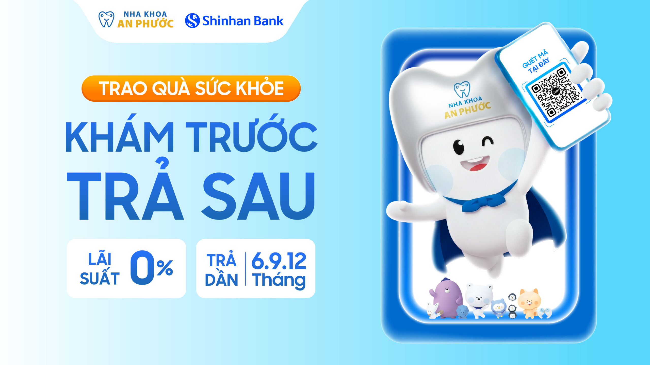 khám trước trả sau Shinhanbank