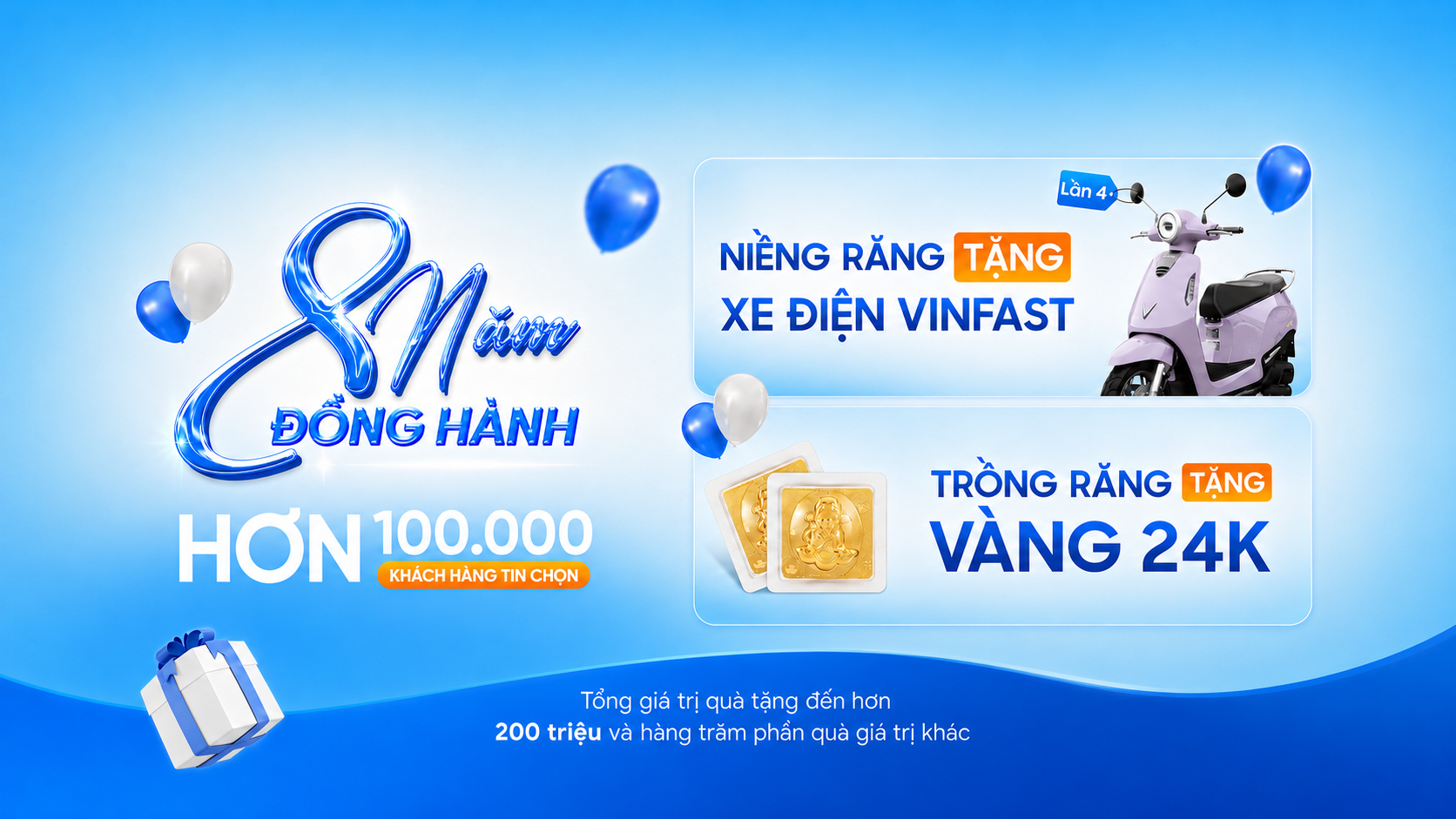 An Phước 8 tuổi – Tri ân hơn 100.000 khách hàng với chuỗi ưu đãi đặc biệt